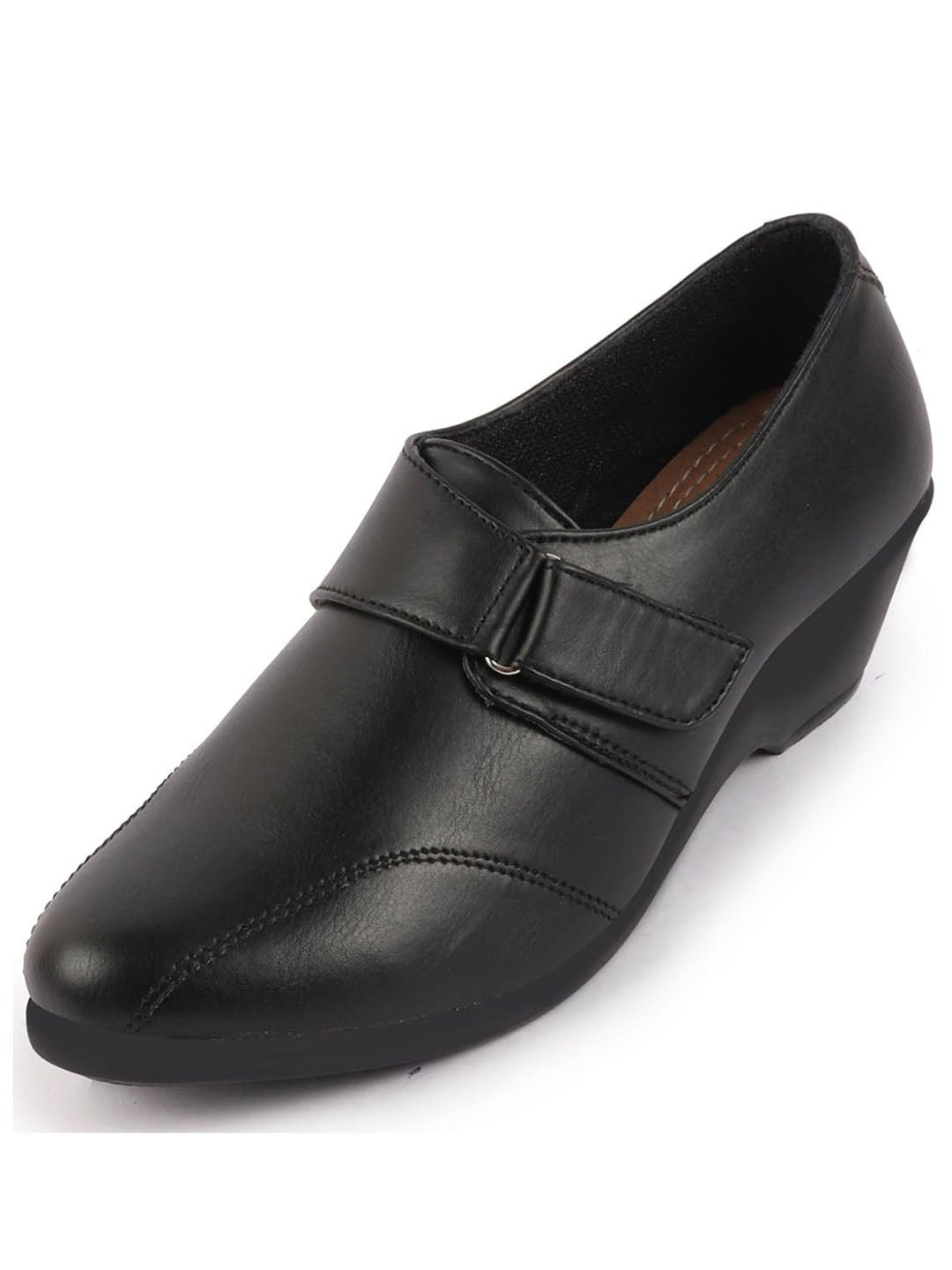 Buy Women Black Heel Slip On Shoes Online