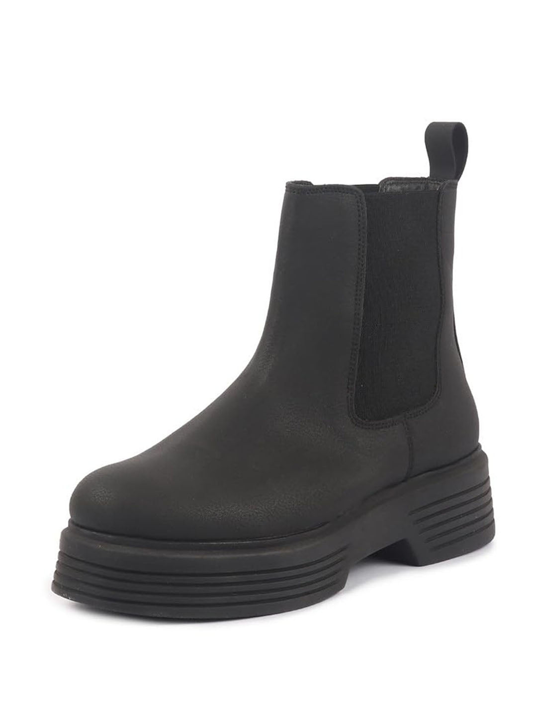 Ankle Boot Women's Chelsea Leather Boots Polo Women Women Avarin Leather Chelsea Boots, Black (UK 5)