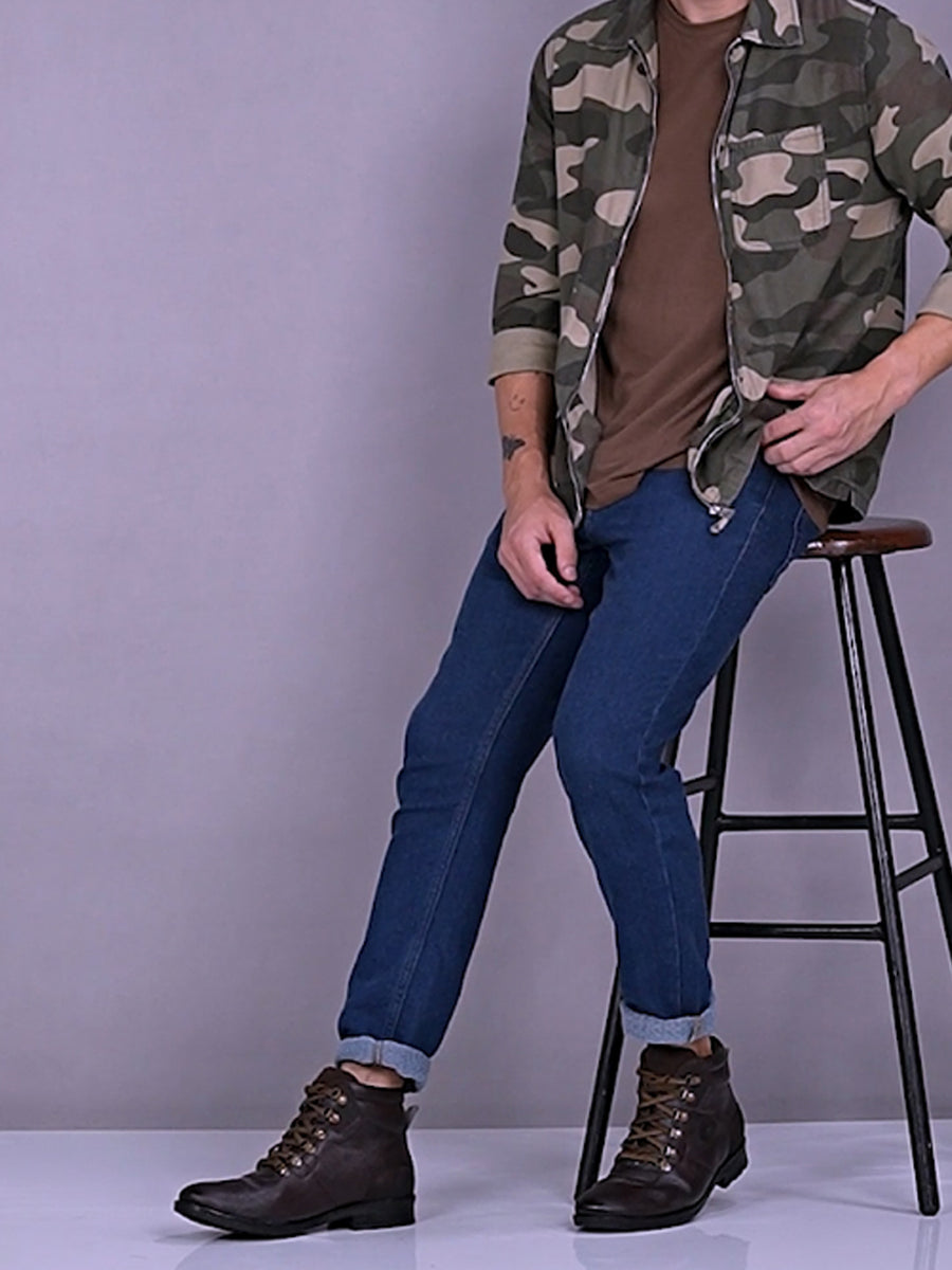 Shop Men's Brown Genuine Leather Classic Online