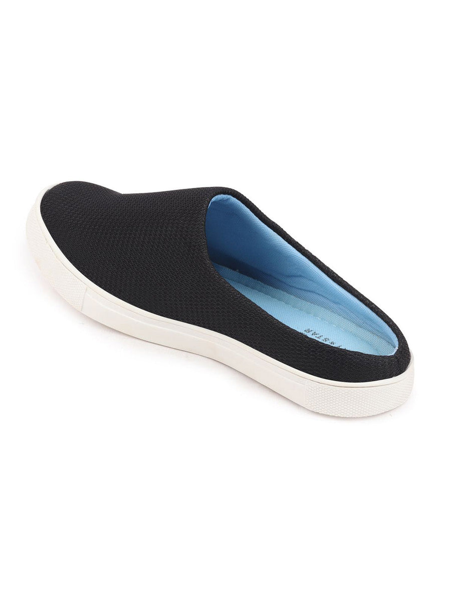 Loafer shoes back side open top