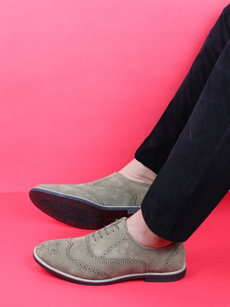 Mens pink brogues store