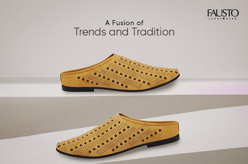 Ethnic Shoes for Men by Fausto: A Fusion of Trends and Tradition