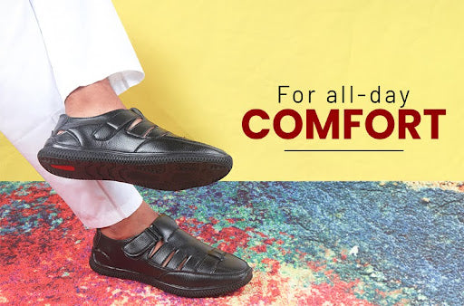 mens sandals banner