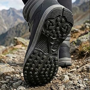 Men Tan High Top 3-Eye Lace Up High Ankle Winter Biker Boots|Trekking Boots|Hiking Boots|Basketball Shoes|Good Sole Grip Traction