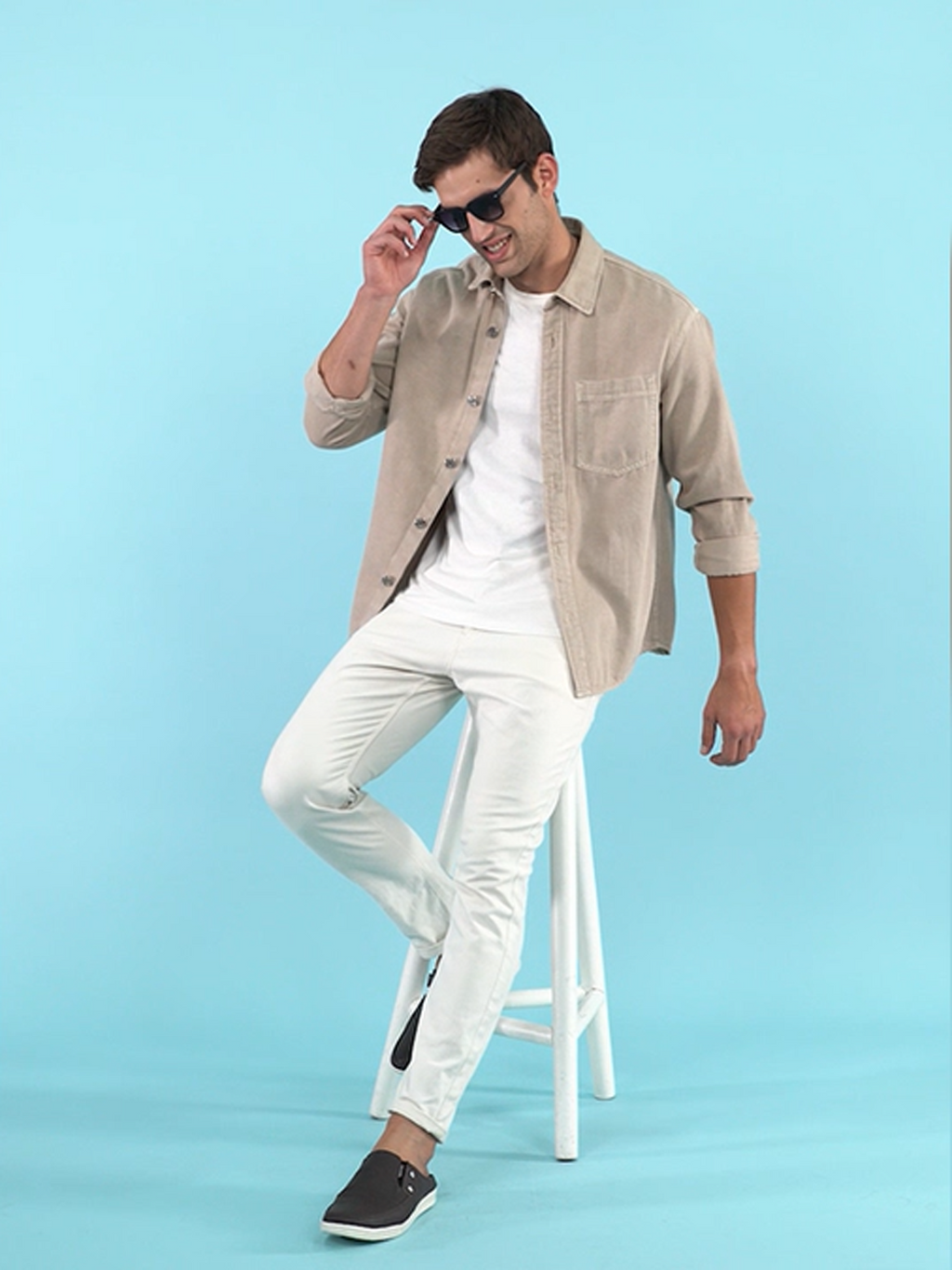 Shop Men Black Casual Back Open Classic Slip On Shoes Online.