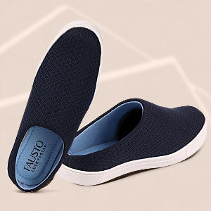 Men Grey Casual Canvas Slip-On Shoes