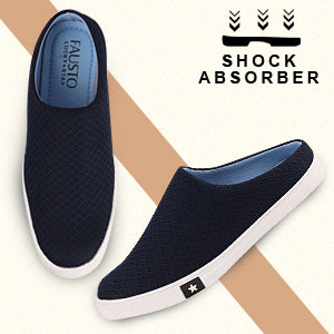 Men Grey Casual Canvas Slip-On Shoes