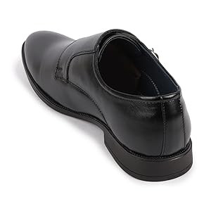 Shop Men Black Formal Wedding Party Double Monk Strap Shoes Online –  FAUSTO.in