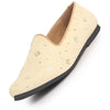 Men Cream Embroidery Sequin Ethnic Slip On Juttis and Mojaris for Wedding|Festive Party Slip-On Kurta Shoe|Traditional Sherwani Shoes