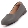 Women Platform Heel Ballet Comfortable Everyday Casual Shoes Soft Vegan Leather Ballerinas Formal Slip On Shoes