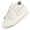 Men White Low Top Chunky Lace-Up Sneaker Shoes|Low Ankle Casual Shoes|All Day Comfortable Sneakers