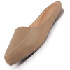 Women Back Open Slip On Mules Work And Casual Wear Loafer Flats Memory Cushioned Insole Slippers