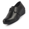 Women Elastic Strap Slip On Wedge Formal Shoes All Day Comfort Office Dress Shoes  Lightweight And Cushioned