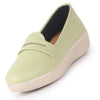 Women Pista Textured Slip On Casual Shoes Flatform Heel Height Enhancer|All Day Comfort|Daily Wear Shoes