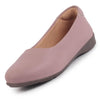 Women Platform Heel Ballet Comfortable Everyday Casual Shoes Soft Vegan Leather Ballerinas Formal Slip On Shoes