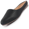 Women Back Open Slip On Mules Work And Casual Wear Loafer Flats Memory Cushioned Insole Slippers