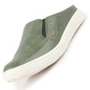 Men Olive Green Casual Slip-On Shoes