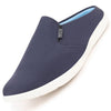 Men Navy Blue Casual Canvas Slip-On Shoes