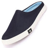 Men Navy Blue Casual Canvas Slip-On Shoes