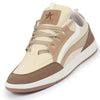 Men Beige Colorblocked Low Top Classic Lace-Up Sneaker Shoes|Low Ankle Casual Shoes|All Day Comfortable Sneakers