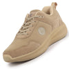 Men Suede Leather Breathable Broad Feet Classic Casual Shoes All Day Comfortable Walking Sneakers Memory Cushioned Insole with Anti Skid TPR Sole