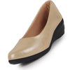Women Golden Shiny Platform Wedge Heel Bellies for Party|Evening Sandals|Formal Dress Ballerina|Anti Skid Sole