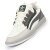 Men Grey Colorblocked Low Top Classic Lace-Up Sneaker Shoes|Low Ankle Casual Shoes|All Day Comfortable Sneakers