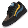 Men Black Colorblocked Low Top Classic Lace-Up Sneaker Shoes|Low Ankle Casual Shoes|All Day Comfortable Sneakers