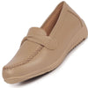 Women Chikku Dress Formal Stitched Tie Buckle Strap Slip On Shoes|Memory Cushion Insole|Pull On Shoe|Office Shoe