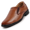 Men Tan Uniform Dress Anti Skid Sole Slip On Formal Shoes For Office|Work|Party
