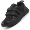 Unisex Black School Uniform Shoes|Boys & Girls Non Lacing Breathable School Shoes|Velcro School Shoes For Kids
