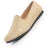 Men Golden Embroidery Sequin Ethnic Slip On Juttis and Mojaris for Wedding|Festive Party Slip-On Kurta Shoe|Traditional Sherwani Shoes