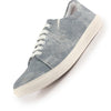 Men Sky Blue Denim Casual Classic Lace Up Sneaker | Low Top Canvas Shoes with Adjustable Elastic | Lightweight with Cushioned Insole