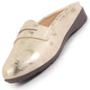 Women Party Wedge Mules Gilltery Shiny Backopen Loafers Travel Friendly Slip On Shoes Ethnic Sandals