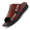 Men Cherry Daily Indoor Outdoor Comfort Stitched Design Open Toe Slip On Slipper