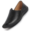 Men Black Perforated Side Stitched Ethnic Round Toe Juttis and Mojaris for Wedding|Flexible Anti Skid Sole|Pathani Kurta Slip On Shoes