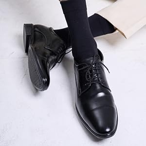 Men Brown Formal Office Dress Lace Up Derby Shoes