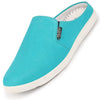 Men Sky Blue Casual Canvas Slip-On Shoes