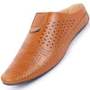 Men Tan Ethnic Slip-On Juttis
