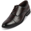Men Brown Formal Office Work Lace-Up Derby Shoes
