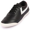 Men Black Lace-Up Classic Striped Sneakers Casual Shoes