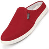 Men Cherry Casual Back Open Canvas Stylish Slip On Shoes