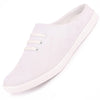 Men White Casual Canvas Slip-On Shoes