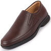 Men Brown Formal Outdoor Office Slip On Shoes