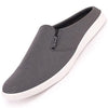 Men Grey Casual Canvas Slip-On Shoes