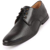 Men Black Pattern Design Formal/Office Lace Up Shoes