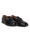 Men Black Casual Patent Leather Slip-On Loafers