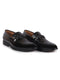 Men Brown Casual Patent Leather Slip-On Loafers