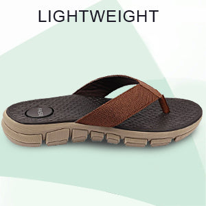 Men Grey Phylon Sole Flexible Ultrasoft Outdoor & House Slippers