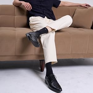 Men Brown Formal Office Dress Lace Up Derby Shoes